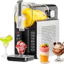 LIFECREEK 88oz Slushie Machine, No-Ice Frozen Drink Maker One-Touch Frozen Drink Maker with 7 Presets and Auto-Clean for Slushies, Margaritas, Milkshakes, and Frappes