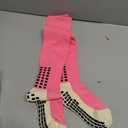 CS CELERSPORT 2 Pack / 3 Pack Baseball Socks for Youth Kids and Adult Softball Soccer Socks Over the Calf Tube Socks (Pink, M)