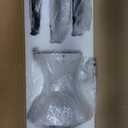 Consciot Ceiling Fan With Lights Remote Control, 44 Inch White Low Profile Modern Ceiling Fan, Flush Mount, Reversible Quiet DC Motor, 6 Speed, Dimmable, For Indoor and Covered Outdoor