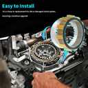Extra Plate Friction Steel Clutch Plates & Gasket Kit Fit for Suzuki 1997-2004 Marauder 800 VZ800, 21442-37401 21451-14A00 Clutch Kit