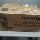 GABRYLLY Ergonomic Office Chair, Big and Tall Mesh Chair with Lumbar Support, 3D armrest - 215 Rotation, Adjustable Headrest & Soft Seat, Durable Computer Chair 350LBS for Work Gaming, 29.5"d X 23.6"w X 45.7"-51.2"h