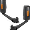 ALMULOO Rearview Mirrors Compatible with 2003-2009 Chevrolet Kodiak/GMC