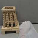 Montessori Board Game for Kids 4-6, Pyramid Wooden Sticks Dice Game, Math Educational, Fine Motor Skills Toy for 3+ Year Olds Girls Boys, Classic Table Game for Family Night