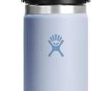 Hydro Flask Flex Sip Coffee Tumbler  Insulated Stainless Steel, Non Spill, Leak Proof Travel Coffee Cup 16 Oz Surf Blue