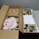 Amazon Basics Cordless Vacuum Cleaner for Carpet and Hardwood, Lightweight (5 lbs), White