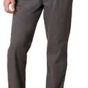Amazon Essentials Men's Straight-Fit Wrinkle-Resistant Flat-Front Chino Pant  Charcoal 29Wx29L