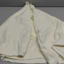 Knitted Christmas Tree Skirt 48 inches - Cream Cable Knit Christmas Tree Skirt - Thick Rustic Farmhouse Christmas Tree Skirt Decorations - Xmas Holiday Home Party Decor(Cream)