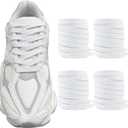 3 x UamGlsob 2 Pairs Flat Shoelaces for New Balance 9060, 574, 997, 998, 990, 1500 Sneakers, Athletic Classic Replacement Laces