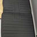 Powerty Trunk Mat for 2020-2025 2026 Mercedes-Benz GLE Accessories Cargo Mats TPE All Weather Cargo Liner Heavy-Duty Trunk Liners