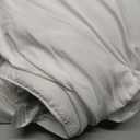 National Allergy Premium 100% Cotton Duvet Comforter Protector - Jumbo Queen Size - 96" x 92" - White - Breathable 300 Thread Count Hypoallergenic Cover - Zippered Encasement - Bedding Linen (Jumbo Queen (96x92))