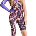 Ishua Snake Costume Bodysuit - Snake Concert Cosplay Outfit for Halloween, Christmas, Carnival Great for Themed Cosplay (150)
