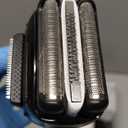 Braun Electric Series 3 Razor with Precision Trimmer, Rechargeable, Wet & Dry Foil Shaver for Men, Blue/Black, 4 Piece