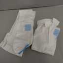 2Pairs Ted Hose Compression Stockings for Women and Men, Anti Embolism Compression Stockings, Surgical Compression Stocking, 15-20 mmHg Compression TED Hose with Inspect Toe Hole (Thigh High)