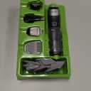 Philips Norelco Multigroom 5000 Series, All-in-One Trimmer, Beard Trimmer and Hair Clipper, 18-Piece Men's Grooming Kit for Beard, Face, Nose, Ear, Body, with Titanium Blades, Travel Pouch, MG5970/49 (Black)