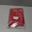 Softalker Round Tablecloth, Waterproof & Stain Resistant Table Cloth Wrinkle Free Fabric Washable 210GSM Polyester Table Cover for Dining/Party/Outdoor - 48 inch,Red