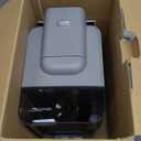 Hot & Iced Coffee Maker with Bold Setting, Single Serve Coffee Maker for K Cup and Grounds, 6-14 Oz Brew Sizes, 50 Oz Removable Water Tank, One Cup Coffee Machine with Reusable Filter, Grey