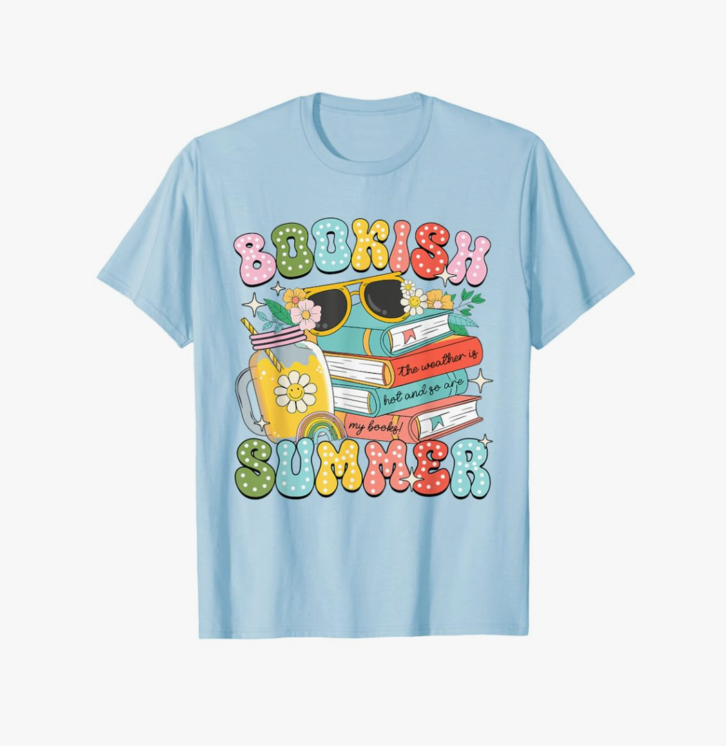 Brand: Bookish Summer Trendy Love Reading For Bookworm
Men Women Girls Kids T-Shir Size M