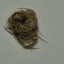 CAISHA XXL Hairpiece Scrunchie Updo Voluminous Slightly Wavy Messy Bun Dirty Blonde Mix G25F (dirty blonde mix #18TH613A G25F)