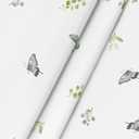 Horaldaily Spring Summer Tablecloth 60x120 Inch Rectangular, Eucalyptus Floral Table Cover for Party Picnic Dinner Decor