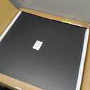 Art3d 12-Pack Smooth Drop Ceiling Tile 2ft x 2ft - Fire-Rated, Waterproof, Reusable - Premium PVC, No Sag and Breakage - Cover 48 Sq. Ft, Black (24*24)