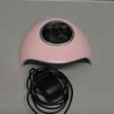 72W UV LED Nail Lamp Light Dryer for Nails Gel Polish with 18 Beads 3 Timer Setting & LCD Touch Display Screen, Auto Sensor, Professional Nails, Pink