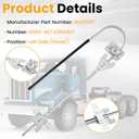 Manual Window Regulator – Driver Left for Kenworth T600B/T800/W900