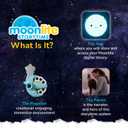 Moonlite Storytime Projector, Magical Bedtime Kids Book Projector for Immersive Reading Experience, Smartphone Compatible Storybook Projector, Interactive Learning Fun for Kids