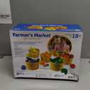 Learning Resources Farmer's Market Color Sorting Set - Play Food for Kids, Toddler Learning Toys, Grocery and Kitchen Play Toys