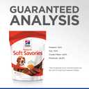 Hill's Natural Soft Savories, All Life Stages, Great Taste, Dog Treats, Beef & Cheddar, 8 oz Bag (8 Ounce (Pack of 1))