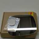 JZSUPER Side Mirror Glass fit for Volvo 2007-2010 V70 XC70, 2007-2014 XC90 Driver Left Side LH Flat, Including Adhesive