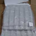 A ANLEOLIFE 12X3X1.5 ft Galvanized Raised Garden Beds Outdoor, Oval Extra Large Metal Planter Box for Planting Vegetables Flowers Herb, Anti-Rust & Easy-Setup, Antique White