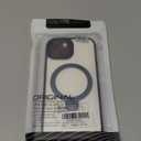 360 Rotatable Magnetic Stand for iPhone 15 Case Compatible with Mag-Safe 16FT Military Drop Protection, Anti-Scratch/Fingerprint Shockproof iPhone 15 Phone Case(Clear-Blue)