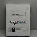 Elongated Toilet Seat Molded Wood Toilet Seat with Quietly Close and Quick Release Hinges, Easy to Install also Easy to Clean by Angol Shiold (Elongated, Original style)