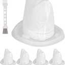 Replacement Filter for Black and Decker Dustbuster QuickClean Cordless Handheld Vacuum HNVC215B10 HNVCF10 -Compatible with Hand Vacuums Models: HNVC115 HNVC215 HNVC220 Filters, 9 Pack