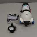 Flojet RV Water Pump R3526144D, 12 VDC 3-Chamber - Small Water Pump Ideal for Boats/Camper-Trailers - 3 GPM, 50 PSI - Self-Priming - Corrosion-Resistant & Quiet - Auto Shut-Off - Withstands Up to 160F