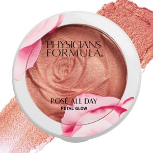 Physicians Formula Ros All Day Highlighter Blush Face Powder, Blush Petal Glow, Shimmering Rose, Dermatologist Tested, Clinicially Tested (0.32 Ounce (Pack of 1))