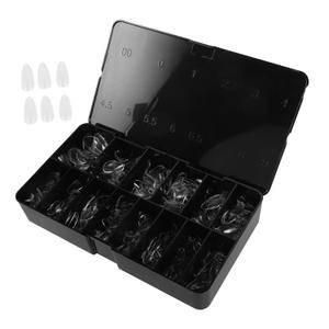 600pcs Almond Press on Nails Fake Nails Full Cover No-trace Perfect for Women Girls