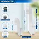 Periscope Dryer Vent, Adjustable 6.5" to 12" Two Fixed Sizes