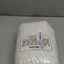 RESARE Waffle Bathroom Runner Rugs, Super Absorbent Bath Mat Non Slip Washable Quick Dry, Upgraded Ultra Soft Boho Bath Rugs with Tassels for Hallway Bedroom Laundry Room, 2'x5'(24"x60"), White