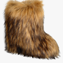 Valpeak Snow Boots for Women 2024 Furry Boots Winter Knee High Flat Heel Fluffy Faux Fur Boots, Size: EU 41 – US 11