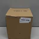 YoBa Thick Clear Acrylic Square Tissue Box Holder with Gold Plated Aluminum Legs for Bathroom, Kitchen, Bedroom, Office, Hotels and Restaurants