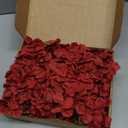 20 Pcs Dark Red Hydrangea Artificial Flowers Bulk, Faux Hydrangea Flowers Heads, Artificial Fake Silk Hydrangea Flowers with Stems, Red Flowers Artificial for Decoration Wedding Decor