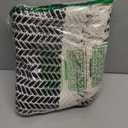 Lahome Belle Boho Bathroom Rugs, Small 2x3 Front Door Mat Lightweight Kitchen Rug Woven Cotton Area Rug with Tassels, Farmhouse Washable Black and White Throw Rug Low Pile Carpet for Entry Laundry