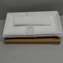 LYEOBOH Tiered Serving Stand and Platters Set, Large Tiered Tray Stand, 3 Tier Serving Tray with Collapsible Sturdier Rack, 12 Inches Tier Serving Platter for Party, Display, Dessert, and Cupcake (Black)