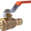 SharkBite 1/2 Inch Expansion Ball Valve for PEX-A Pipe, Brass Plumbing Fittings for PEX A Tubing, UAB22461LFA