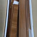 LITTLE TREE Narrow Storage Shoe Rack, 6-Tier Wooden Shoe Cabinet with Drawer, Freestanding Slim Shoe Cabinet Shoe Organizer for Entryway, Hallway, Closet, Bedroom, Living Room, Brown