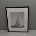 upsimples 16x20 Picture Frame, Display Pictures 11x14 with Mat or 16 x 20 Without, Wall Hanging Poster Frame, Black, 1 Pack