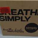 Simply 14x14x1 Air Filter, MERV 8, 6 Pack, For Home AC Furnace & HVAC (Actual Size: 13.75"x13.75"x0.75") DUST, Pet, & Allergy Control