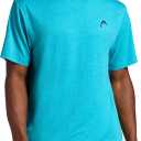 Head Men's Score Hypertek T-Shirt, Standard Fit, Lightweight and Breathable, Hypertek Moisture-Wicking Technology (Blue, M)