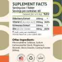 3 x Alpha & Omega Nutrition Elderberry 500mg, with Vitamin C, Zinc and Echinacea, Supports Health Immune System, Antioxidant Protection, Non GMO, 60 Tablets, 2 Month Supply